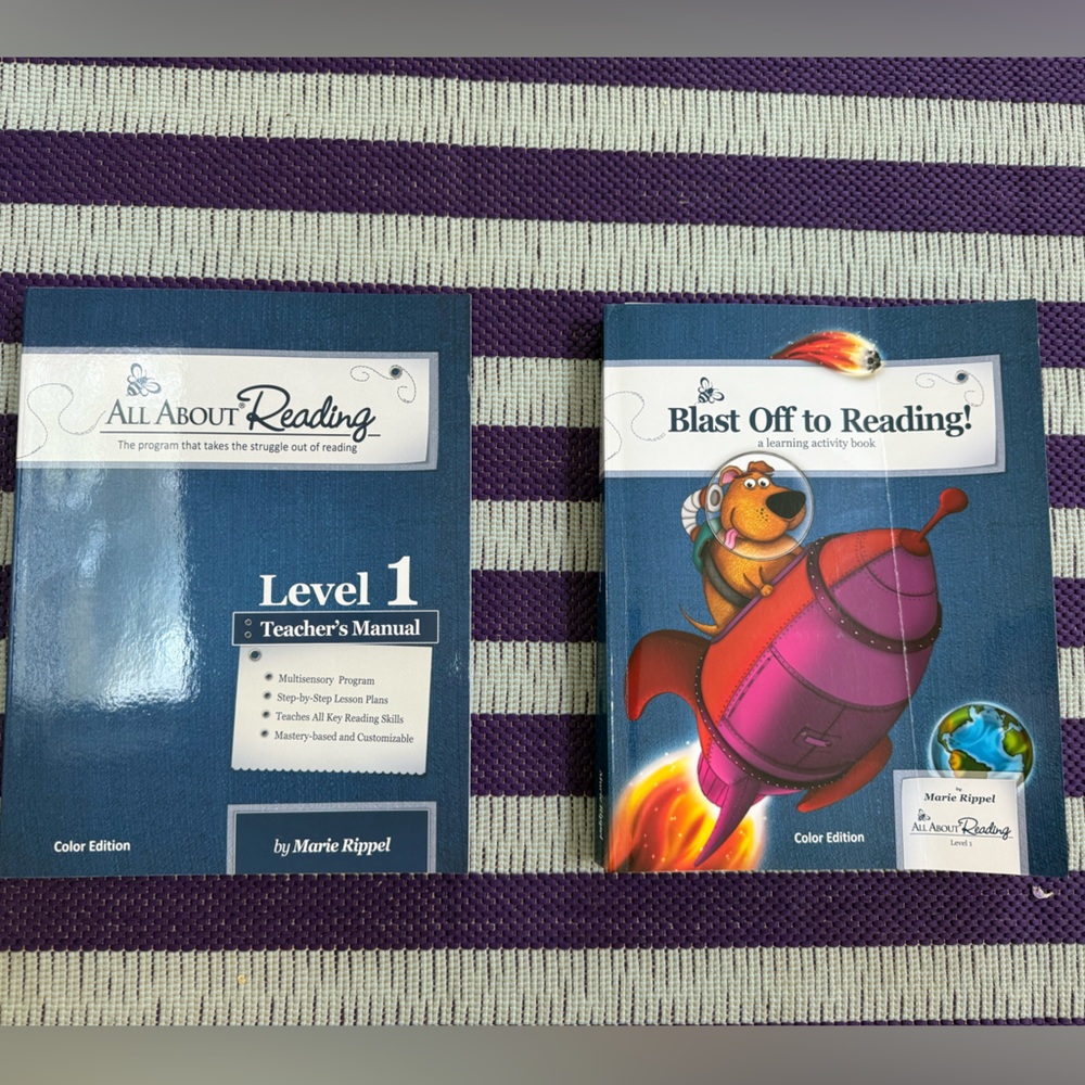 Level 1 Teacher's Manual and Blast Off to Reading! Activity Book Set